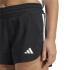 Pantalons de Fitness adidas Pacer High Femme Noir/Blanc