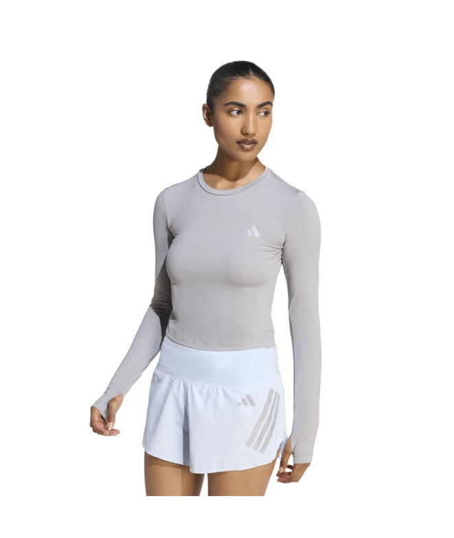 Chemise de Running adidas Run Ess Ls Femme Brgrin