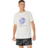 Camiseta de Trail ASICS Fujitrail Logo Ss Top Homem Bege/Cobalto/Cinza