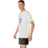 Camiseta de Trail ASICS Fujitrail Logo Ss Top Hombre Beige/Cobalto/Gris
