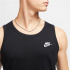Camiseta Alças Nike Sportswear Club Tank Homem Preto/Cinza