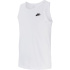 T-shirt à bretelles Nike Sportswear Club Tank Homme Blanc