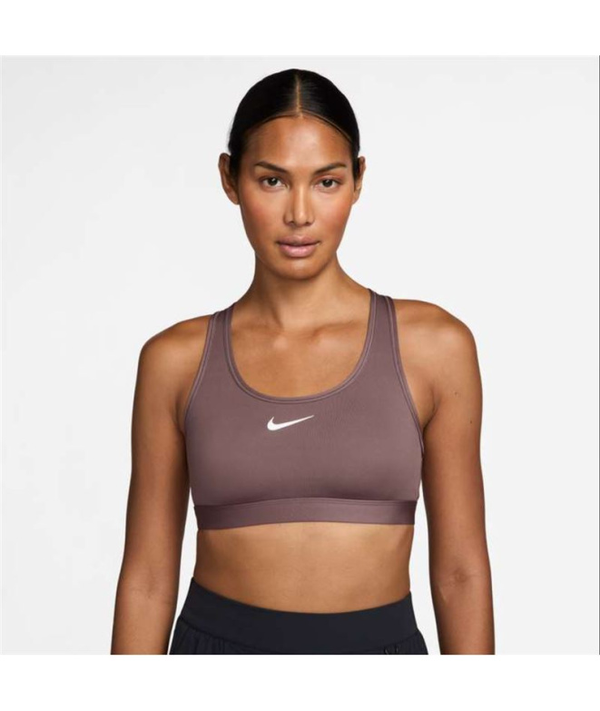 Sujetador Deportivo de Fitness Nike Swoosh...