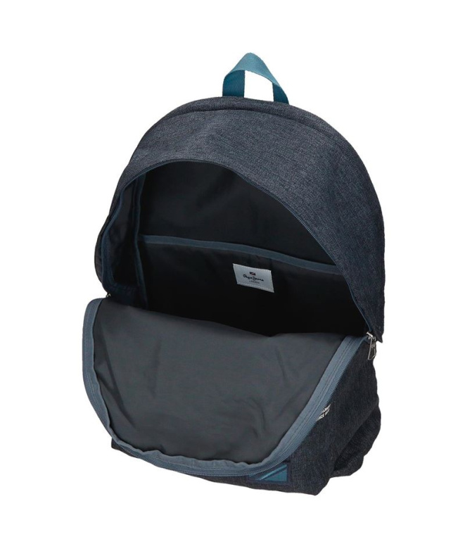 Mochila Pepe Jeans Adaptável a carrinho Azul...