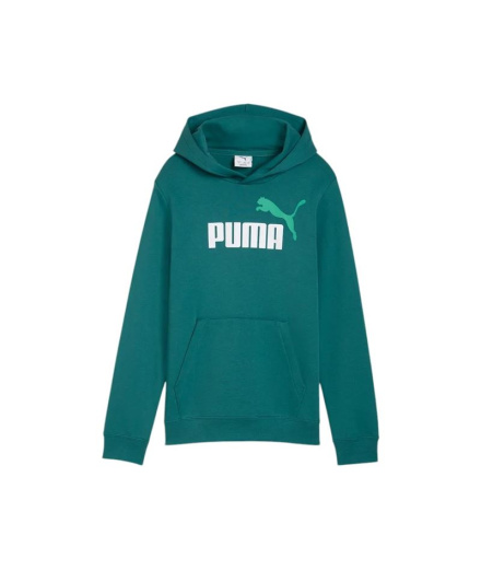 Sudadera Puma Ess 2 Color Logo Infantil Esmeralda Ice