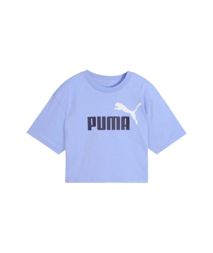 T-shirt Puma Ess 2 Couleur No. 1 Logo Fille Lavande