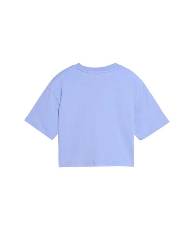 Camiseta Puma Ess 2 Color No. 1 Logo Niña Lavanda