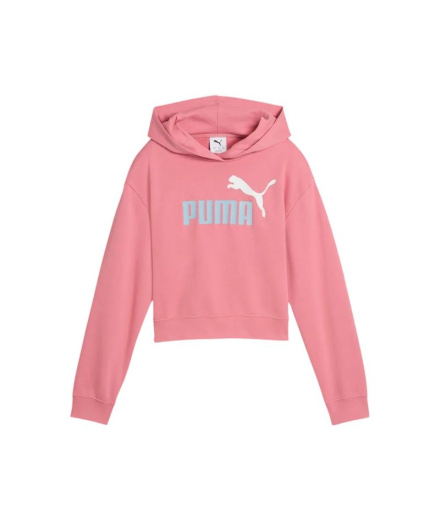 Sudadera Puma Ess 2 Color No. 1 Logo Niña Rosa
