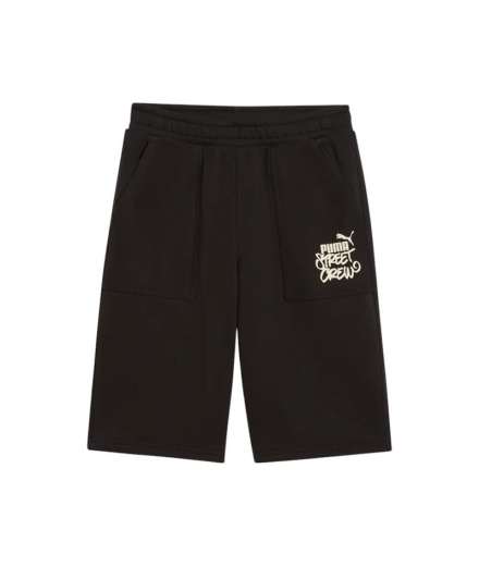 Pantalon Puma MID90s Relaxed Long Enfant Noir