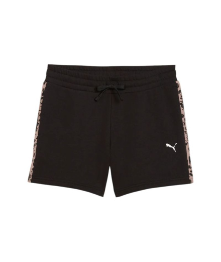 Pantalón Puma Ess Graphic Animal TR 5 Mujer Negro