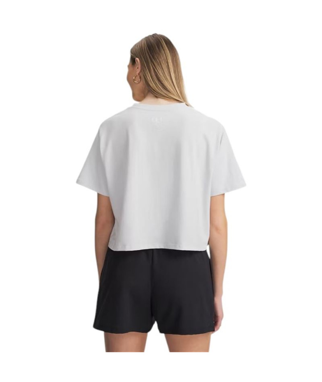 Camiseta Under Armour Rival Boxy Solid Mulher...