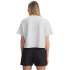 Camiseta Under Armour Rival Boxy Solid Mulher Cinza mesclado / branco