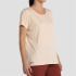 Camiseta de Montanha +8000 Acácia Laranja Pastel Bicolor Mulher
