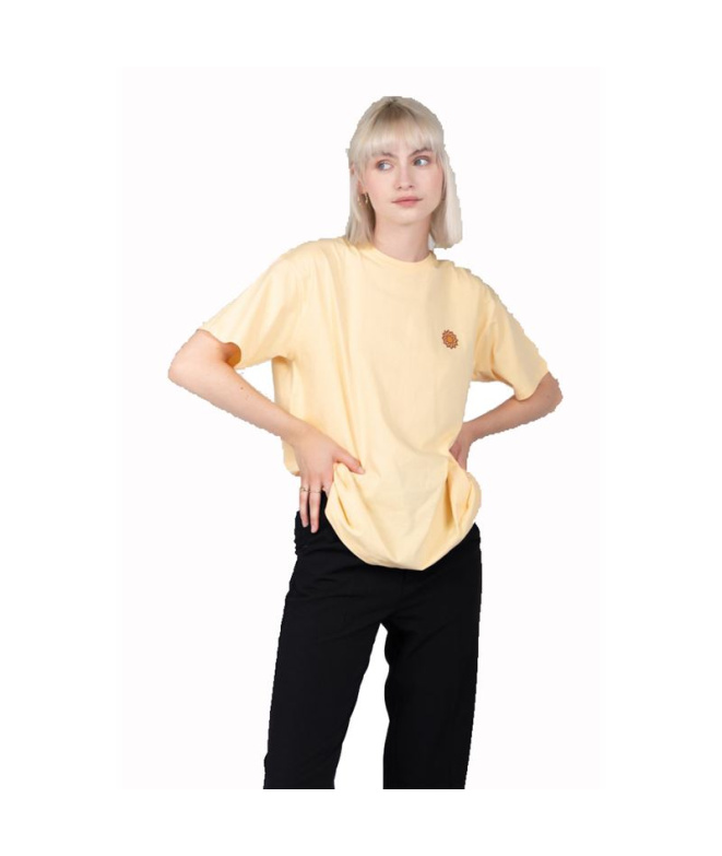 Camiseta Casual para Mulher Vainilla