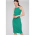 Robe Décontracté pour Femme Verte