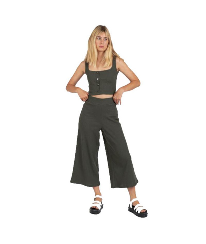 Calça 24 Cores Mulher Caqui
