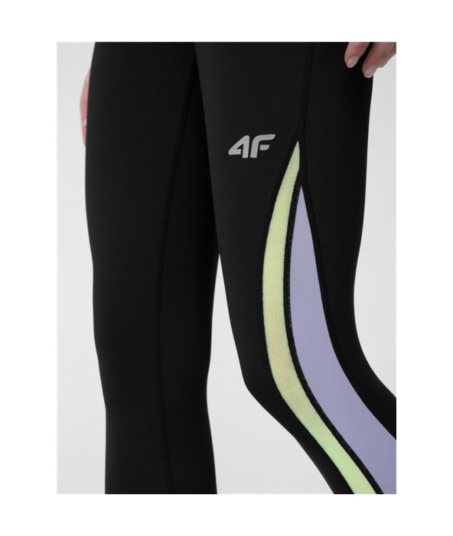 Mallas de running 4F SPDF019 Multicolor 3 Mujer