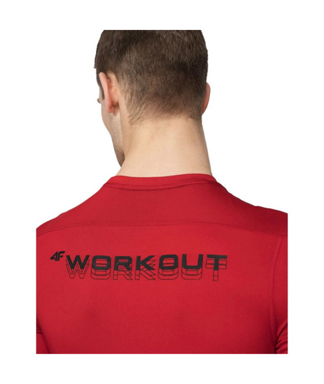 Camiseta de fitness 4F Quick-Drying Hombre RD