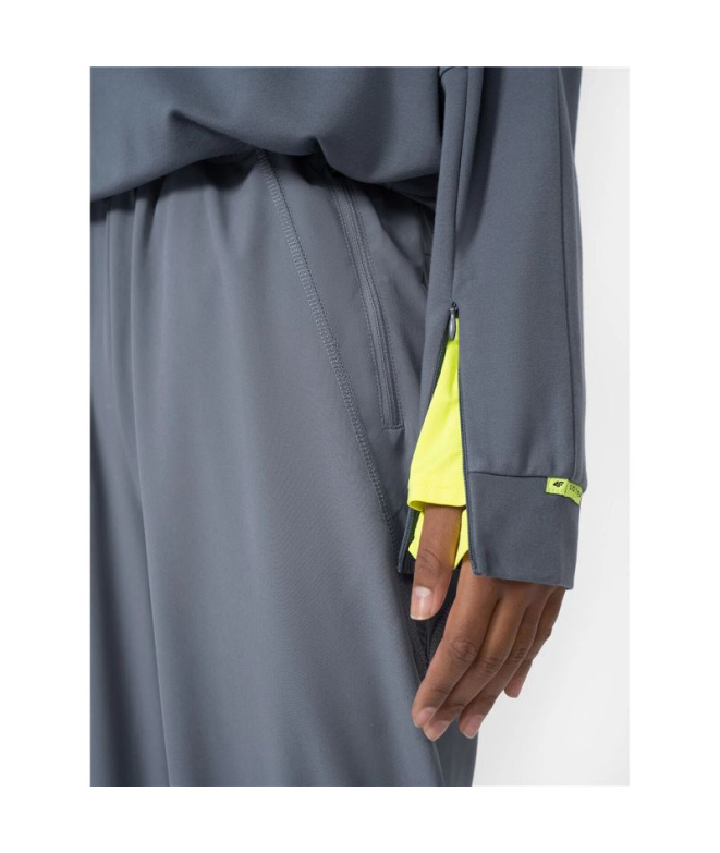 Sudadera 4F gris Mujer