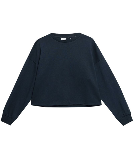 Sudadera de yoga 4F Azul Marino Mujer