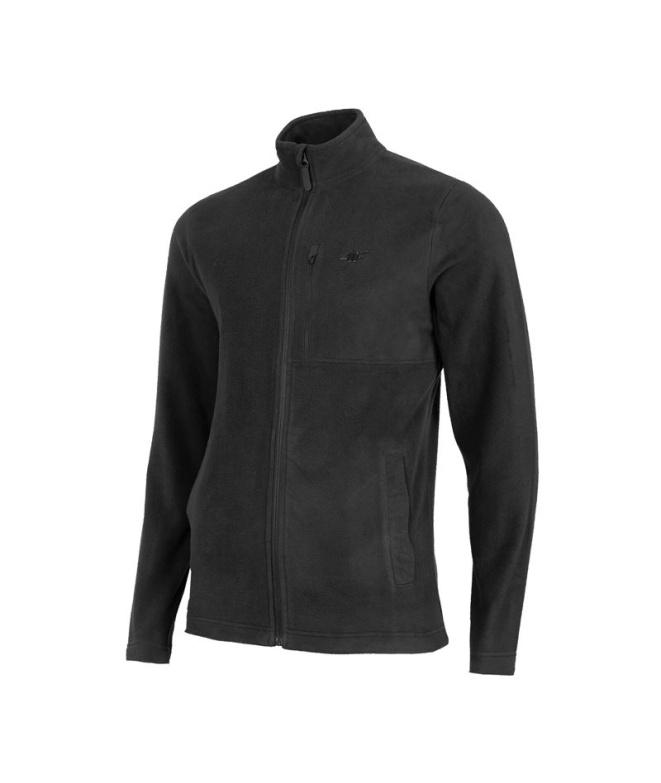 Chaqueta 4F Fleece gris Hombre