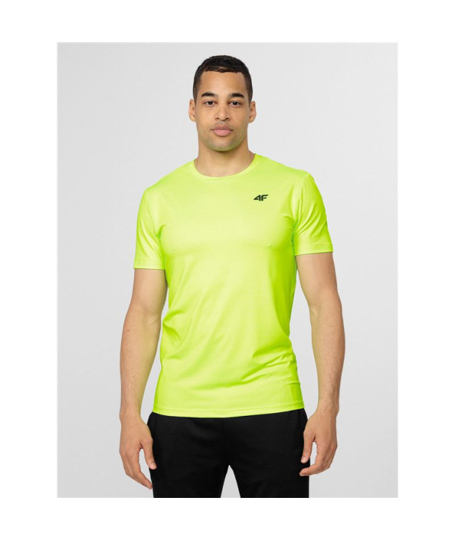 Camiseta de Training 4F Negro Hombre