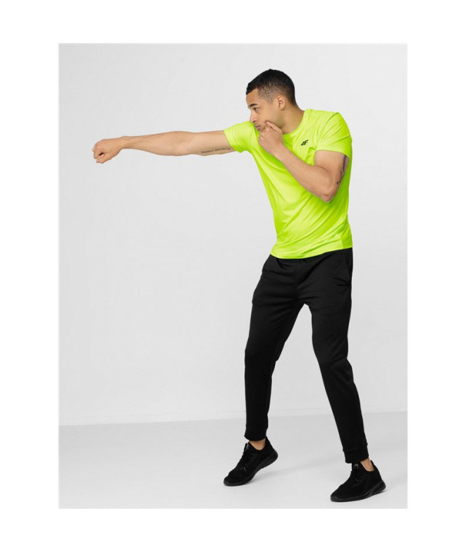Camiseta de Training 4F Negro Hombre