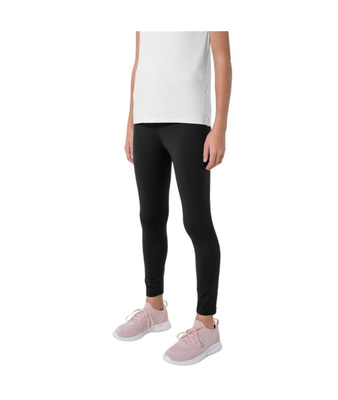 Mallas 4F negro Niña