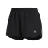 Pantalons courts de Running adidas Run Short SMU W Noir