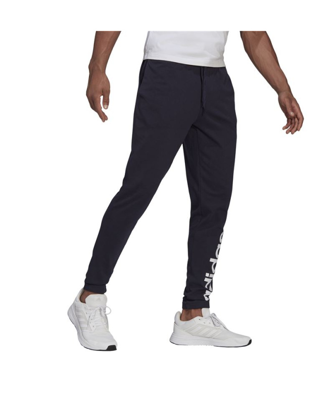 Calça adidas Essentials Single Jersey Tapered M...