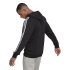 Moletom com capuz adidas Essentials 3 faixas M Preto