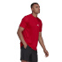 Camiseta de trainning adidas Aeroready Designed To Move Sport M Scarlet