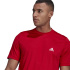 T-shirt de trainning adidas Aeroready Designed To Move Sport M Écarlate