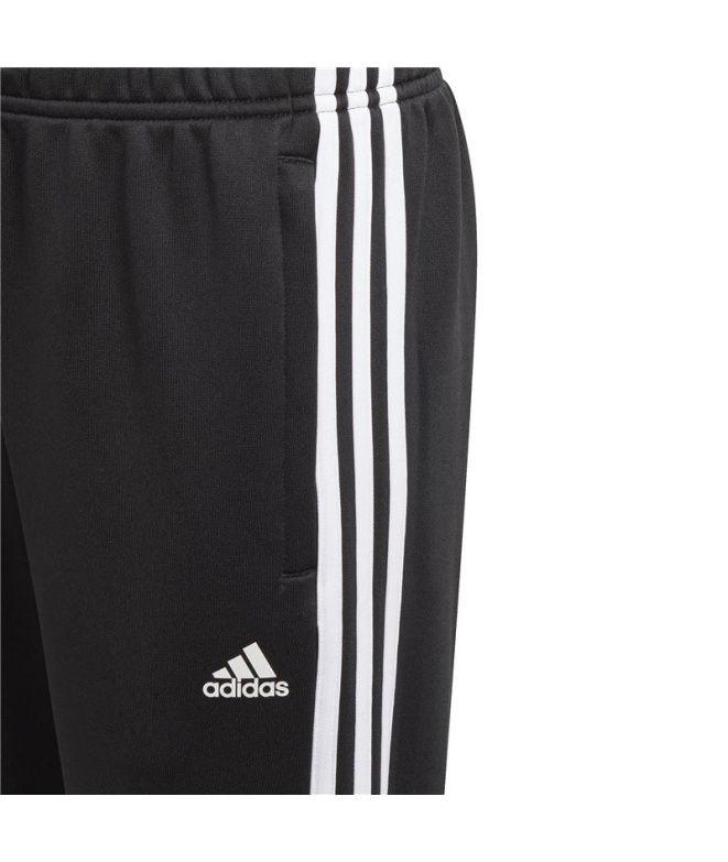 Calça adidas Designed 2 Move 3 Bandas Menino BK