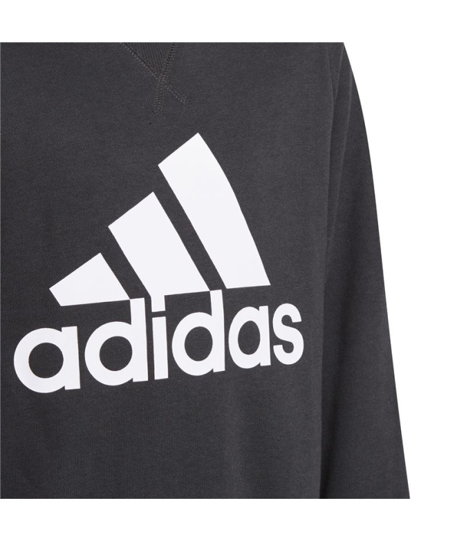 Sweat adidas Essentials Garçons Noir/Blanc