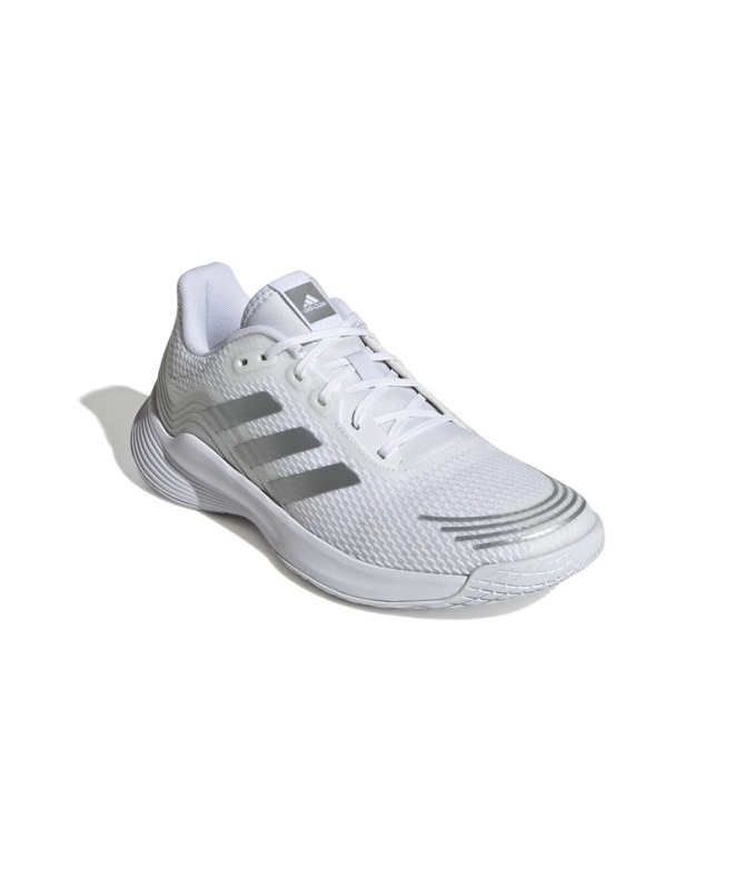 Chaussures de Volley-ball adidas Novaflight White