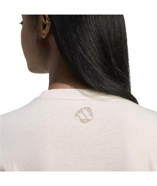 T-shirt adidas Animal Femme Bleu