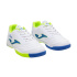 Chaussures de Futsal Joma Toledo Jr 2602 Enfant Blanc Indoor
