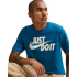 Camiseta Nike Sportswear Jdi Homem Azul campo