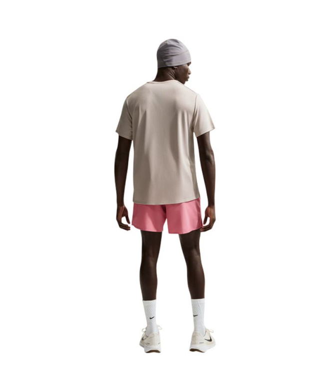 Camiseta de Running Nike Miler Dri-Fit Uv Homem...