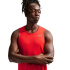 Camiseta Tirantes de Running Nike Miler Dri-Fit Running Tank Hombre Carmesí claro