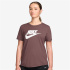 Camiseta Nike Sportswear Essentials Logo Mulher Roxo
