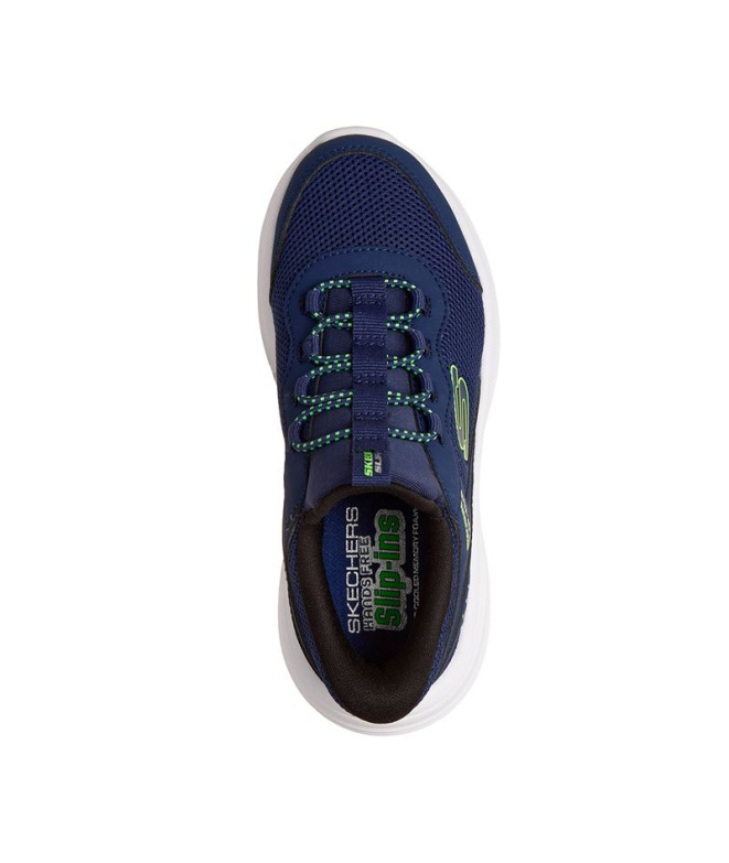 Sapatilhas Skechers Bounder Pro Infantil Navy...
