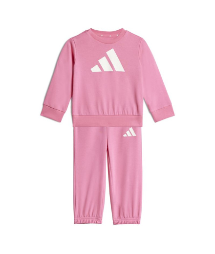 Chándal adidas Big Logo Ft Jog 240 Infantil Fusros/Blanco