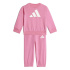 Fato de treino adidas Big Logo Ft Jog 240 Infantil Fusros/Branco