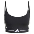Brassiere de sport de Fitness adidas Hyg Ls Bra Femme Noir