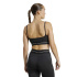 Brassiere de sport de Fitness adidas Hyg Ls Bra Femme Noir