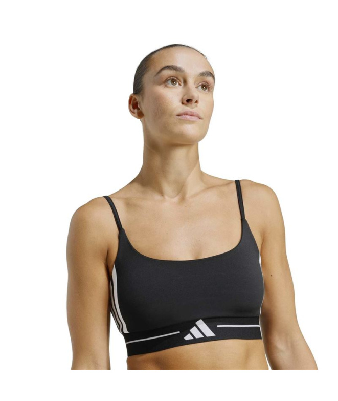 Sujetador Deportivo de Fitness adidas Hyg Ls...