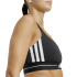 Sutiã esportivo de Fitness adidas Hyg Ls Bra Mulher Preto