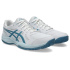 Chaussures de Volley-ball ASICS Upcourt 6 Homme Blanc/Bleu